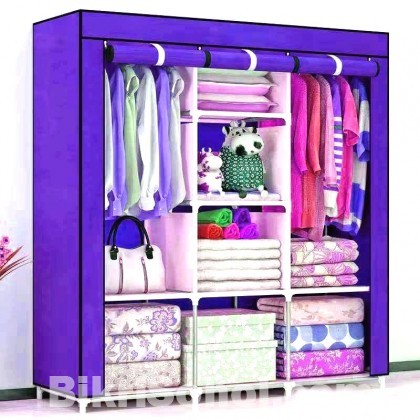 New STORAGE WARDROBE 3 LAYER( portable)